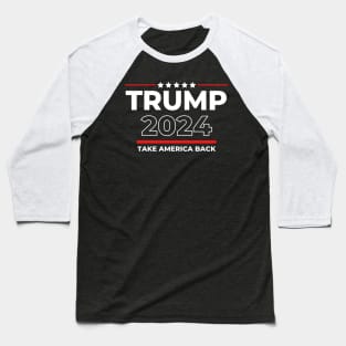 Donald Trump 2024 Baseball T-Shirt